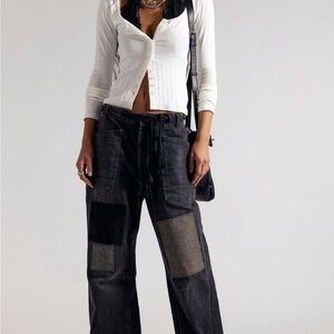 We the Free Moxie Pull on Barrel Jeans